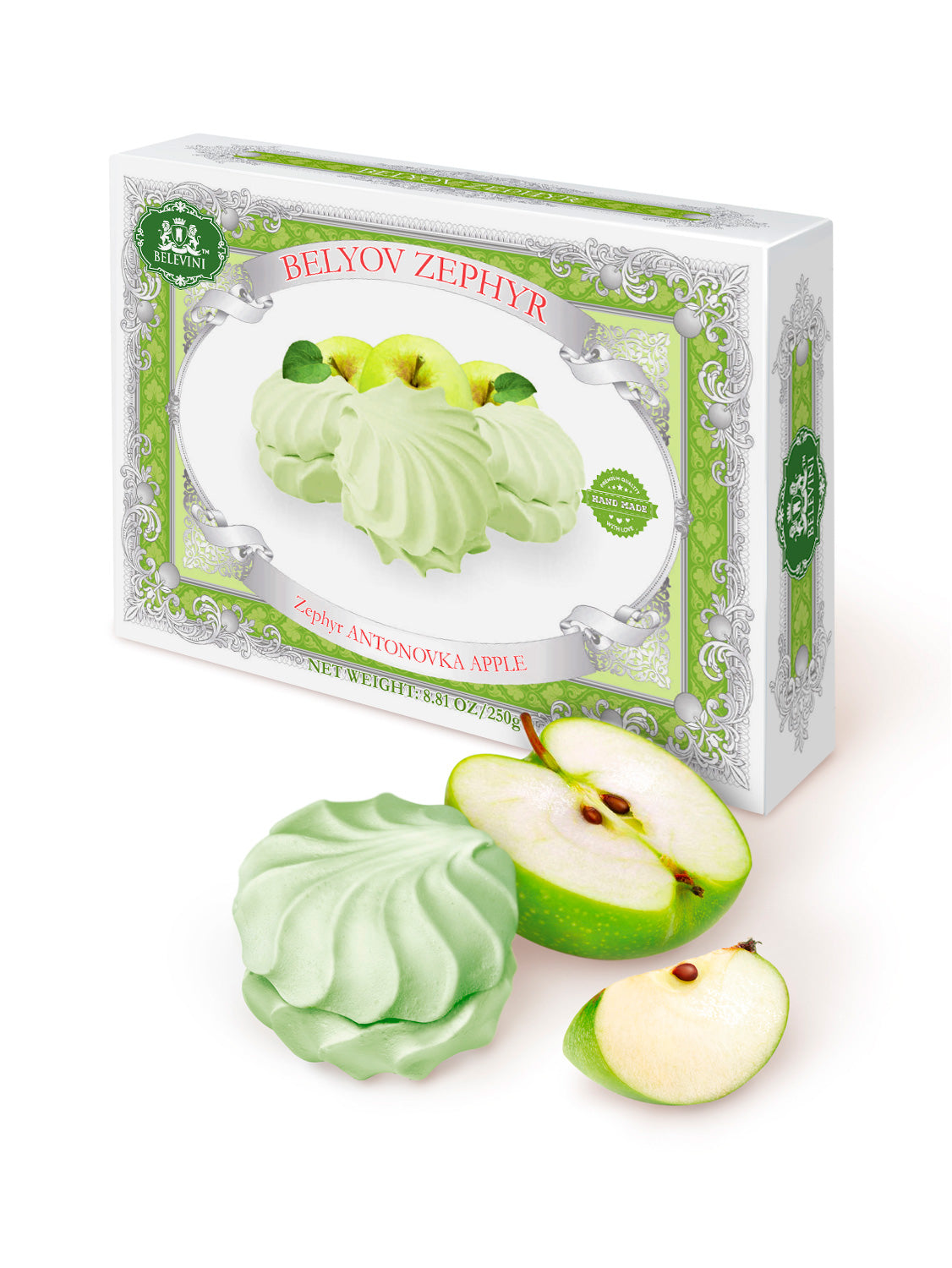 Belov Zefir Antonowka Apfel, 250 g